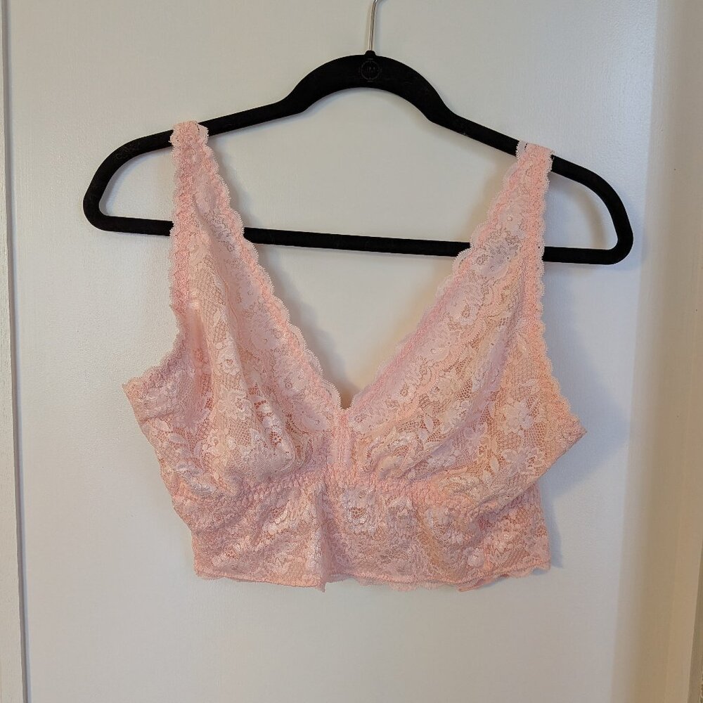 Cosabella Never Say Never Curvy Plungie Longline Bralette